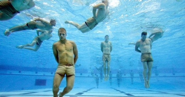 Navy Pool Training Sequence in Act of Valor