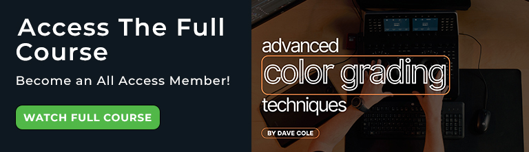 Advanced Color Grading - Blog CTA Banner