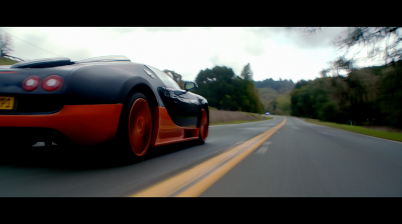 Race car filmmaking from Need for Speed film