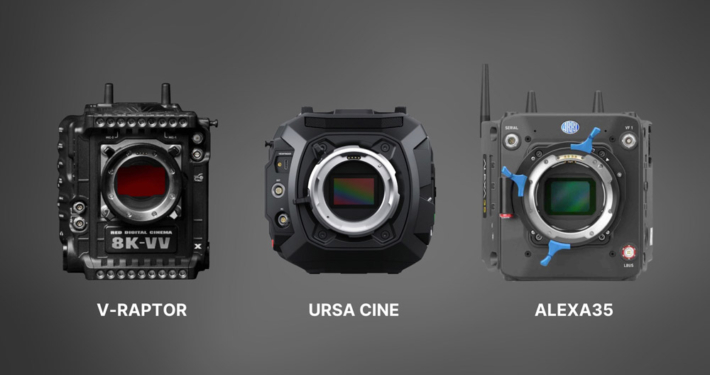 Camera Sensor Comparison: URSA Cine 12K vs RED V-Raptor vs Alexa 35 - Thumbnail