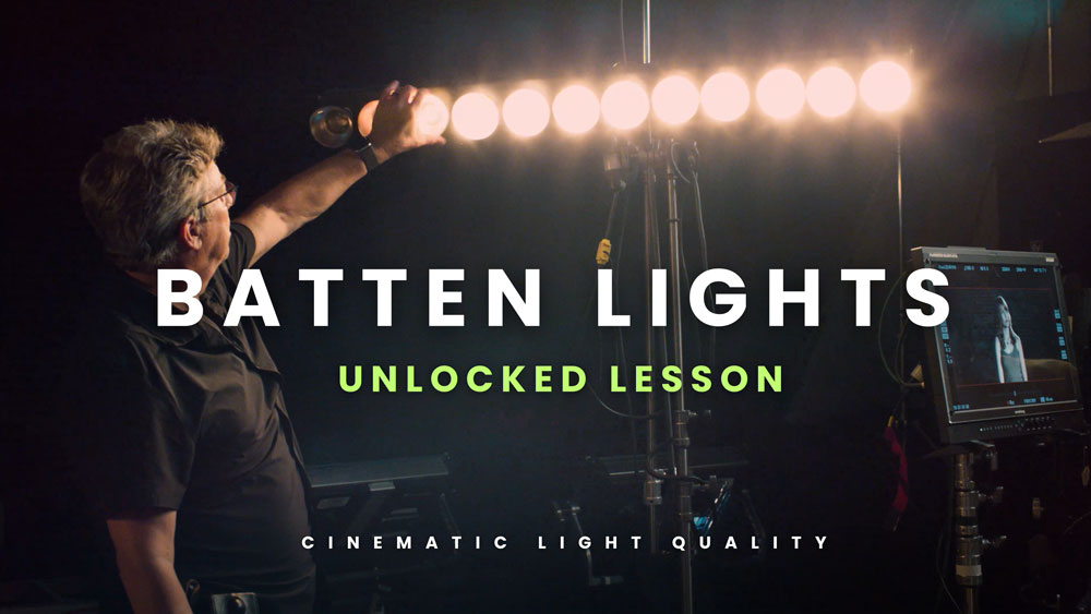 Cinematic Light Quality: Batten Lights (Unlocked Lesson) - Thumbnail