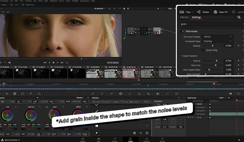 Cosmetic Fixes in DaVinci Resolve