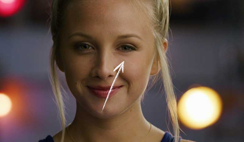 Removing eye bags in Davinci Resolve