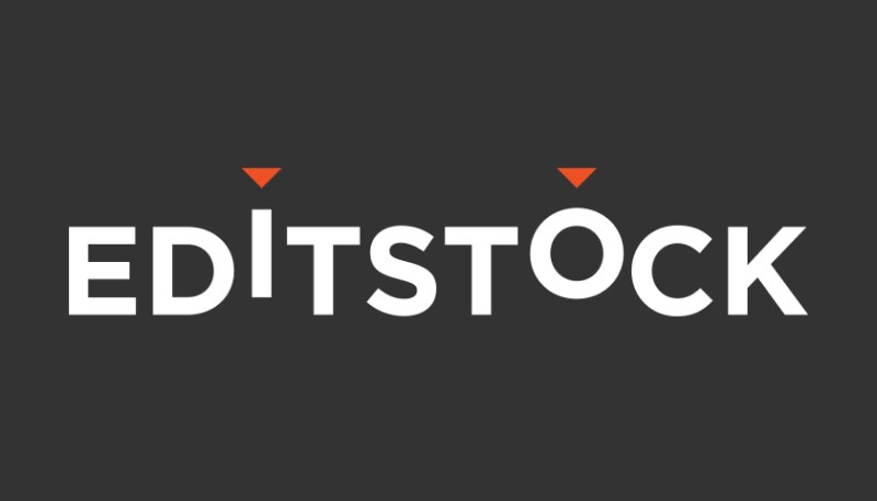 Editstock logo