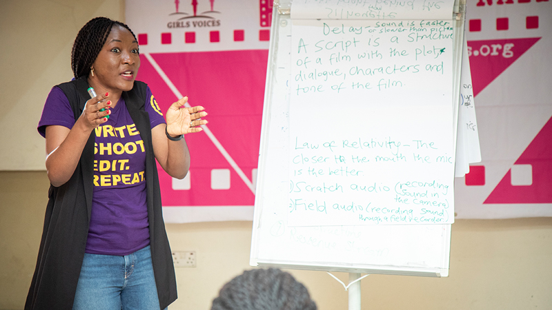 Carolyn Seaman WIFFEN Women's International Film Festival Nigeria