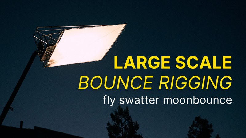 Movie Lighting: The Fly Swatter Moonbounce - thmbnail