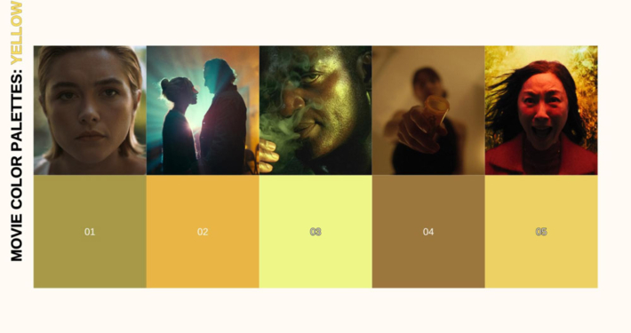 Movie Color Palettes: Yellow - Thumbnail