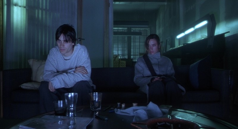 Cyan in Requiem for a Dream