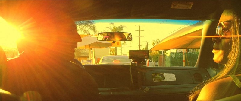 Orange sun leak in Tangerine (2015) | Magnolia Pictures