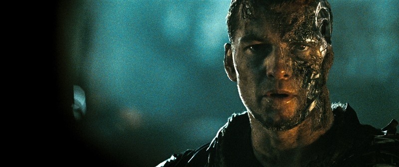 The use of the color cyan in Terminator Salvation